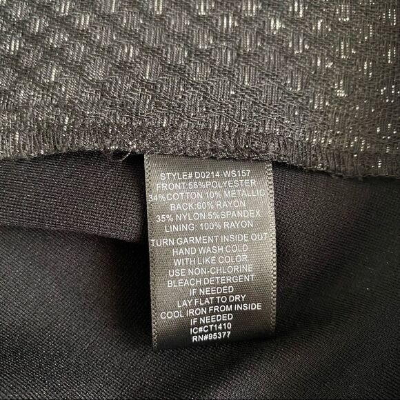 NWT Anthropologie Sanctuary Metallic Front Sleeveless Sheath Dress, Size M - Picture 9 of 9